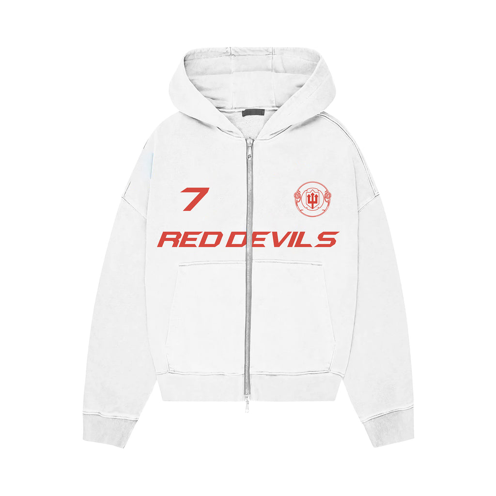 MAN UTD ZIP HOODIE