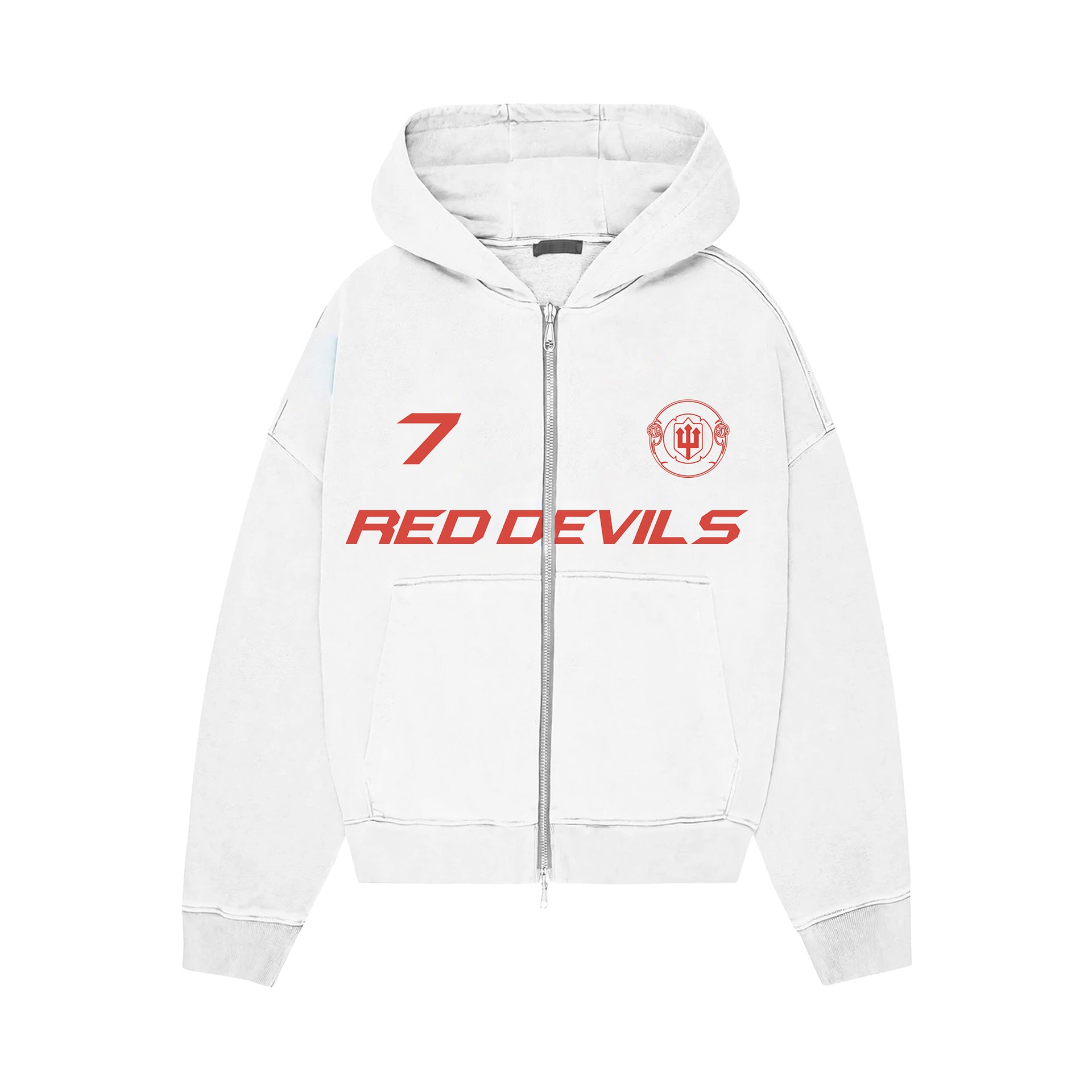 MAN UTD ZIP HOODIE