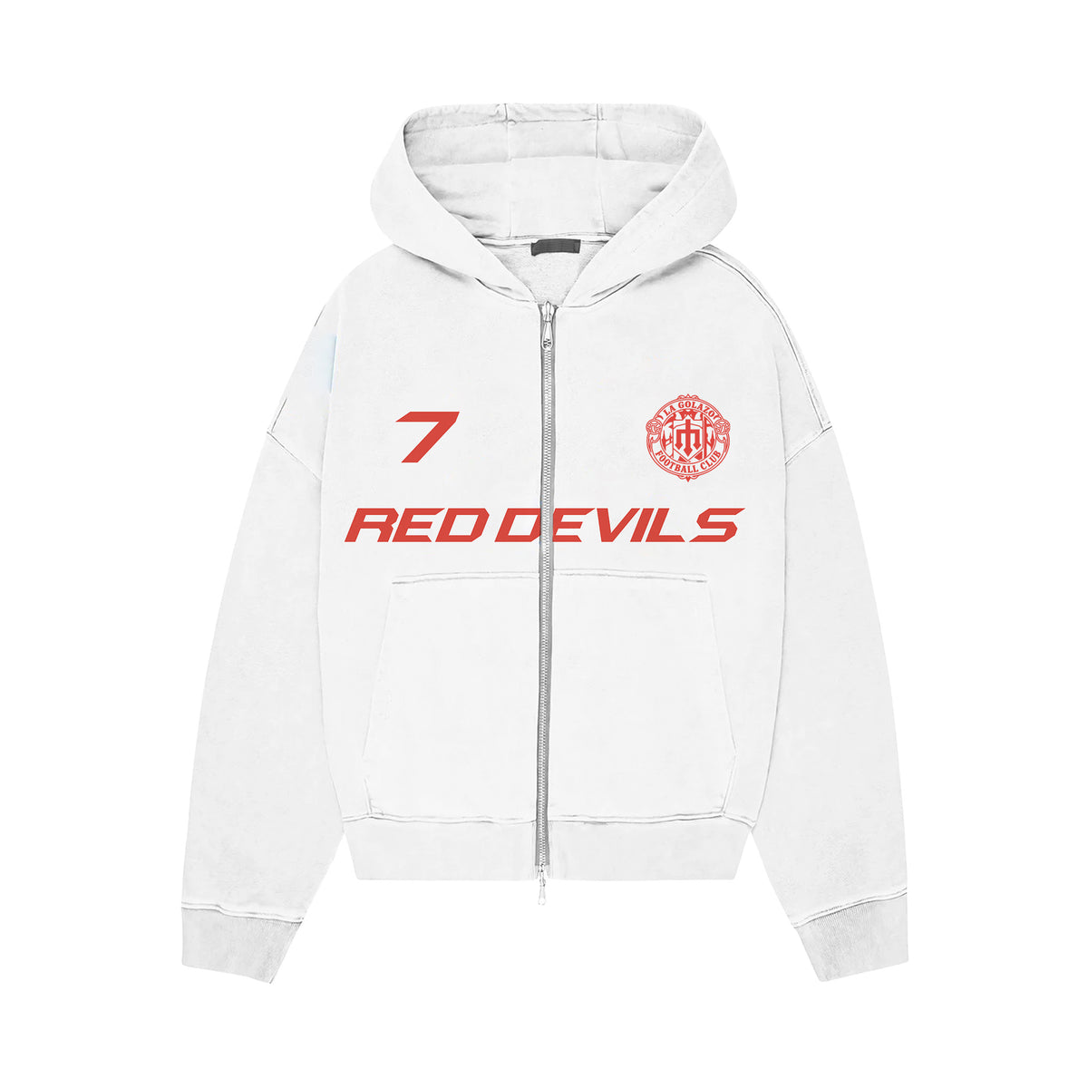 MAN UTD ZIP HOODIE