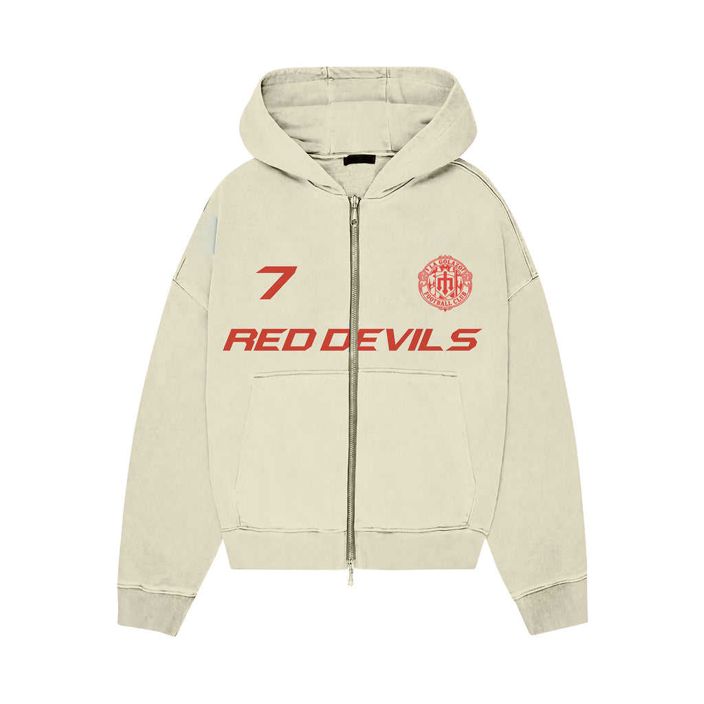 MAN UTD ZIP HOODIE