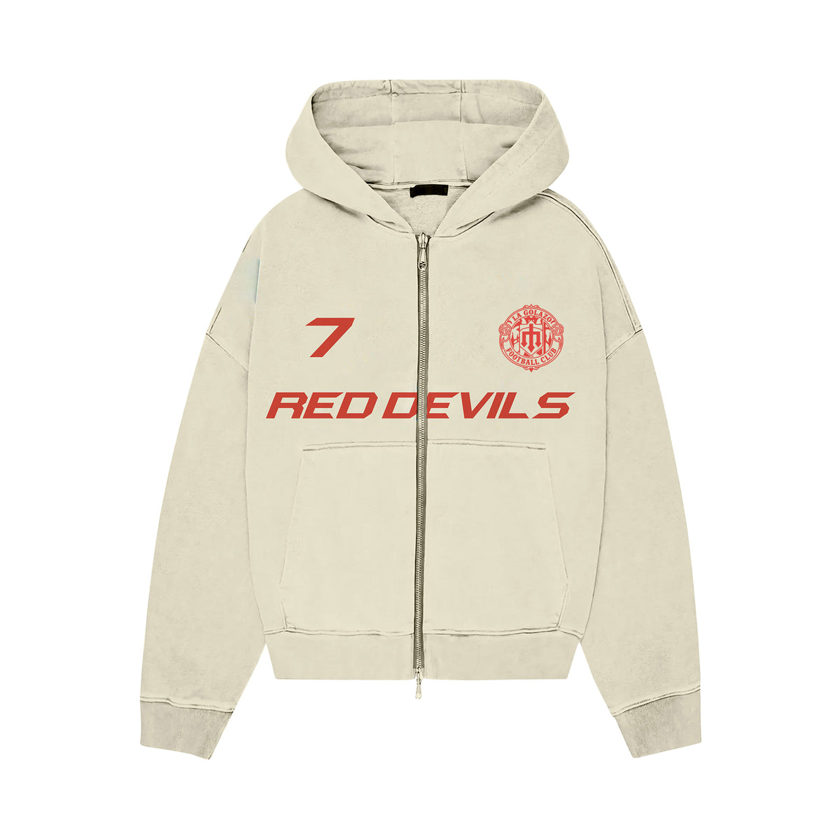 MAN UTD ZIP HOODIE