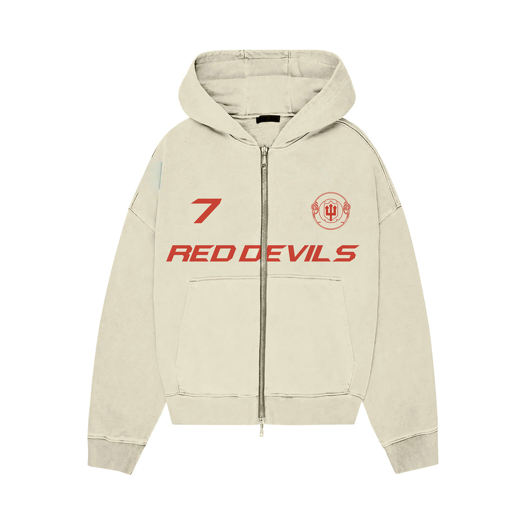 MAN UTD ZIP HOODIE