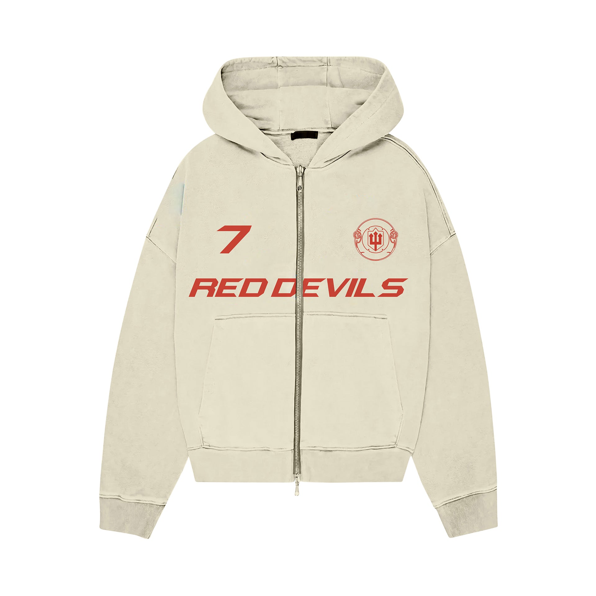 MAN UTD ZIP HOODIE
