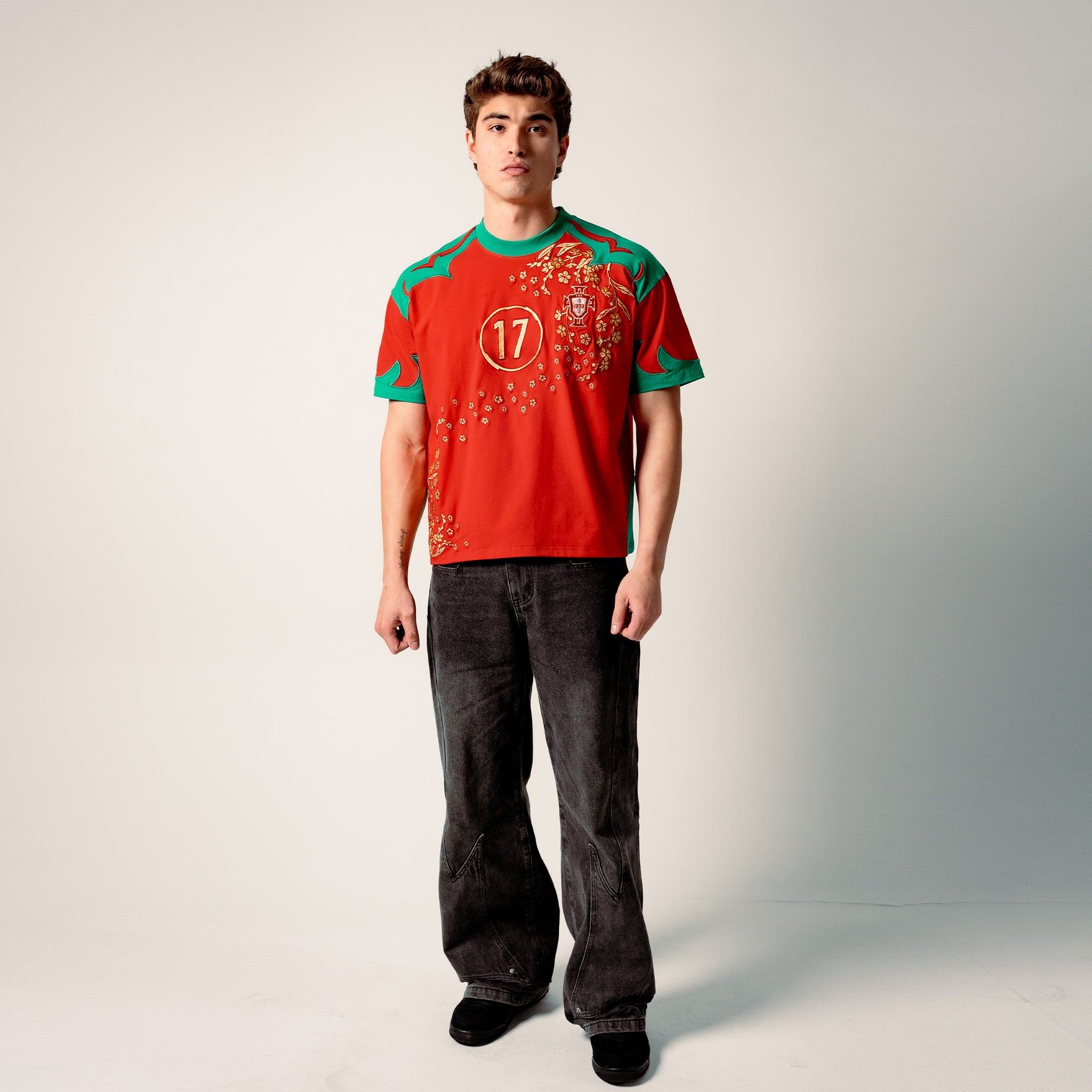 PORTUGAL 17 EMBROIDERED JERSEY