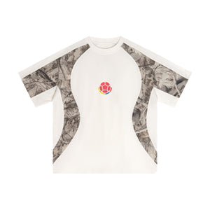 COLOMBIA CAMO PANEL TEE