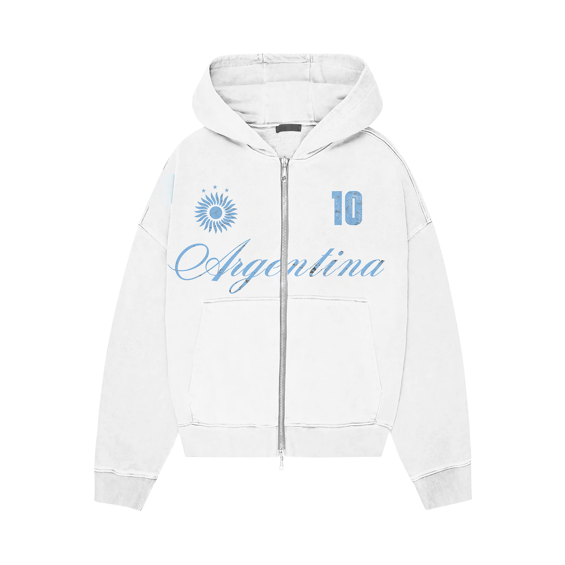 ARGENTINA ZIP HOODIE