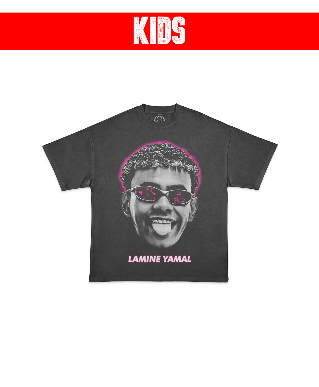 LAMINE YAMAL BIG FACE KIDS TEE