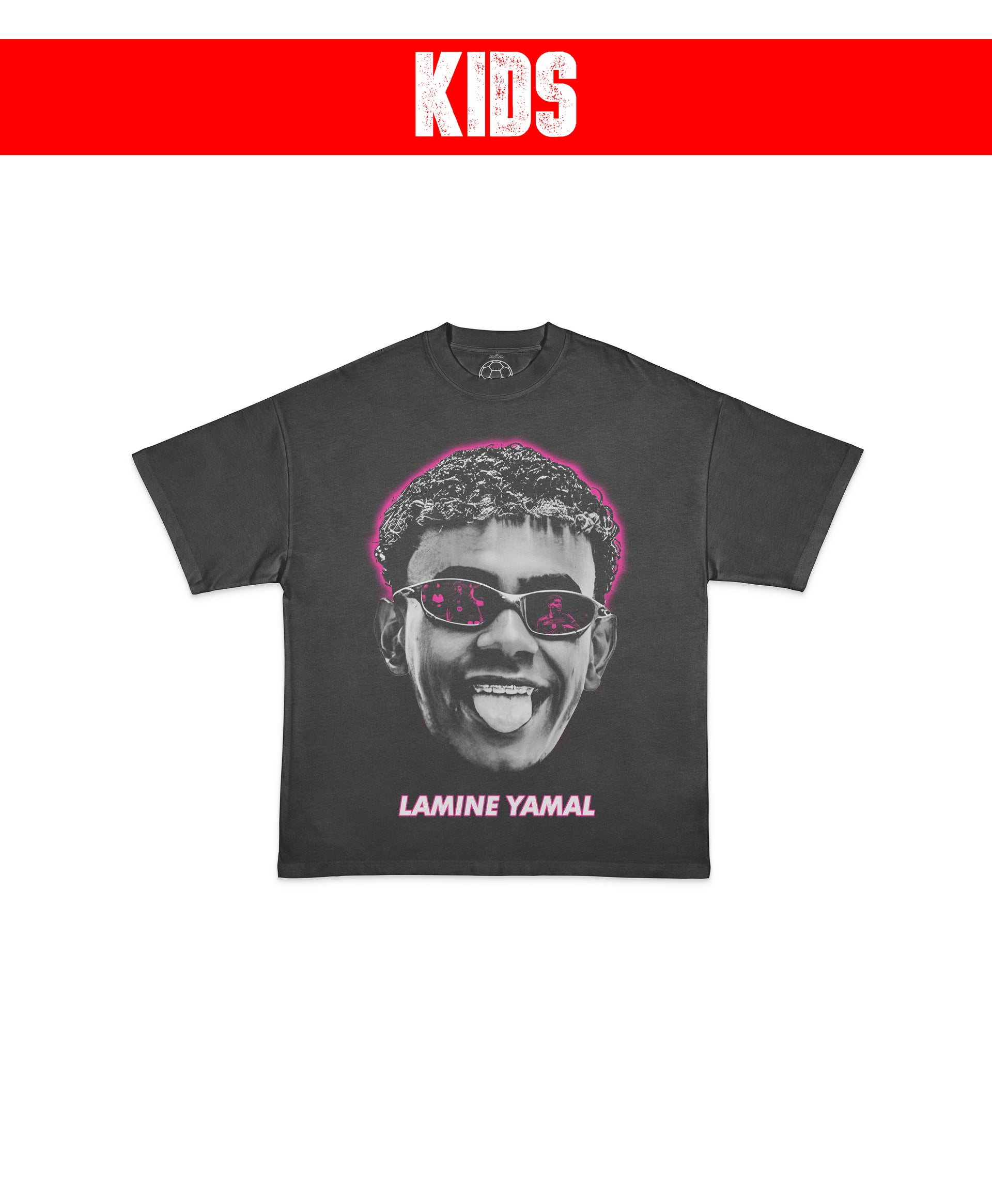 LAMINE YAMAL BIG FACE KIDS TEE