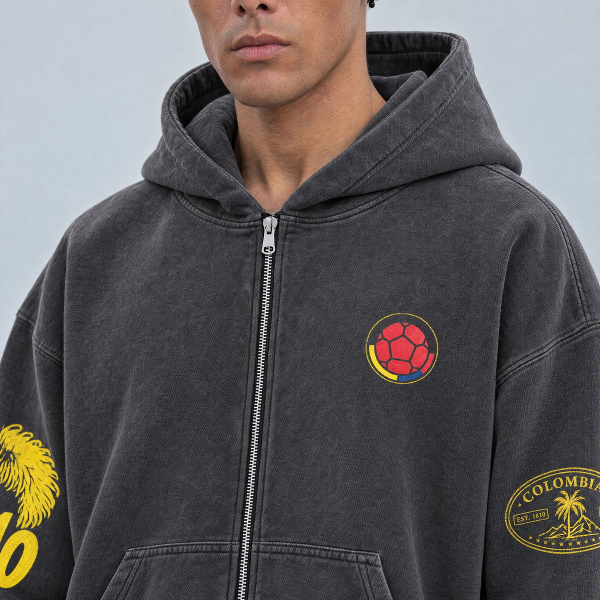 COLOMBIA ZIP HOODIE