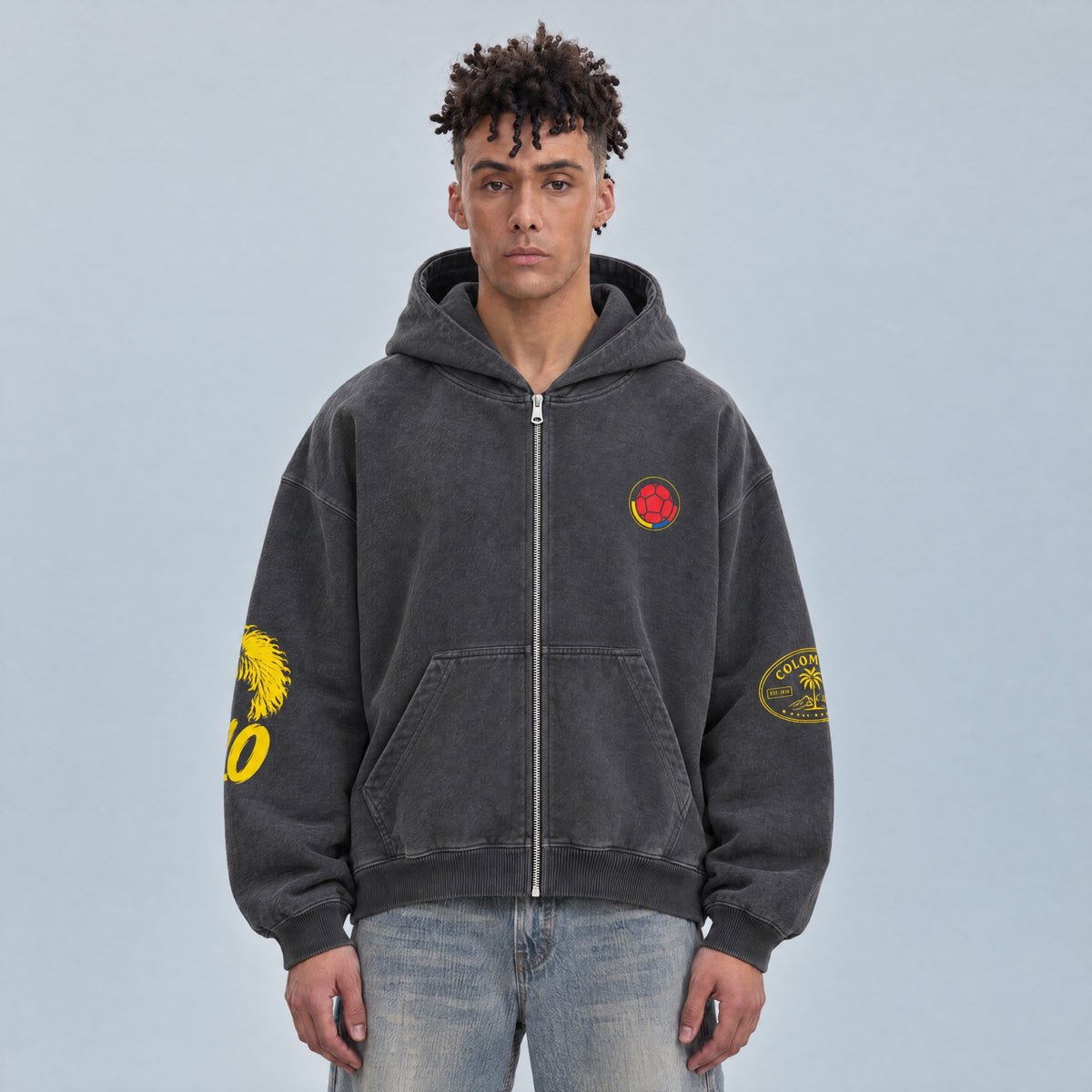 COLOMBIA ZIP HOODIE