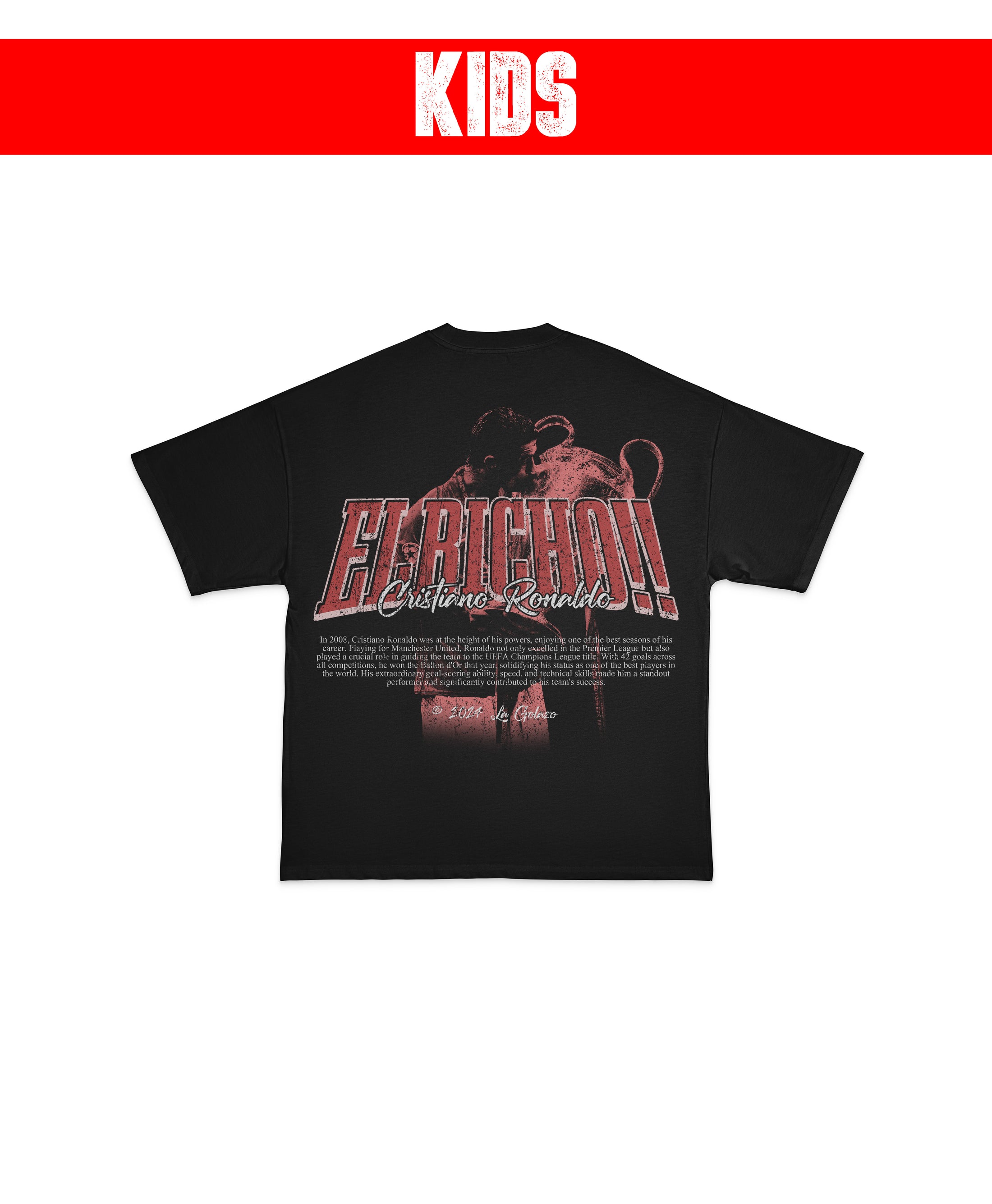 CR7 MAN UTD KIDS TEE