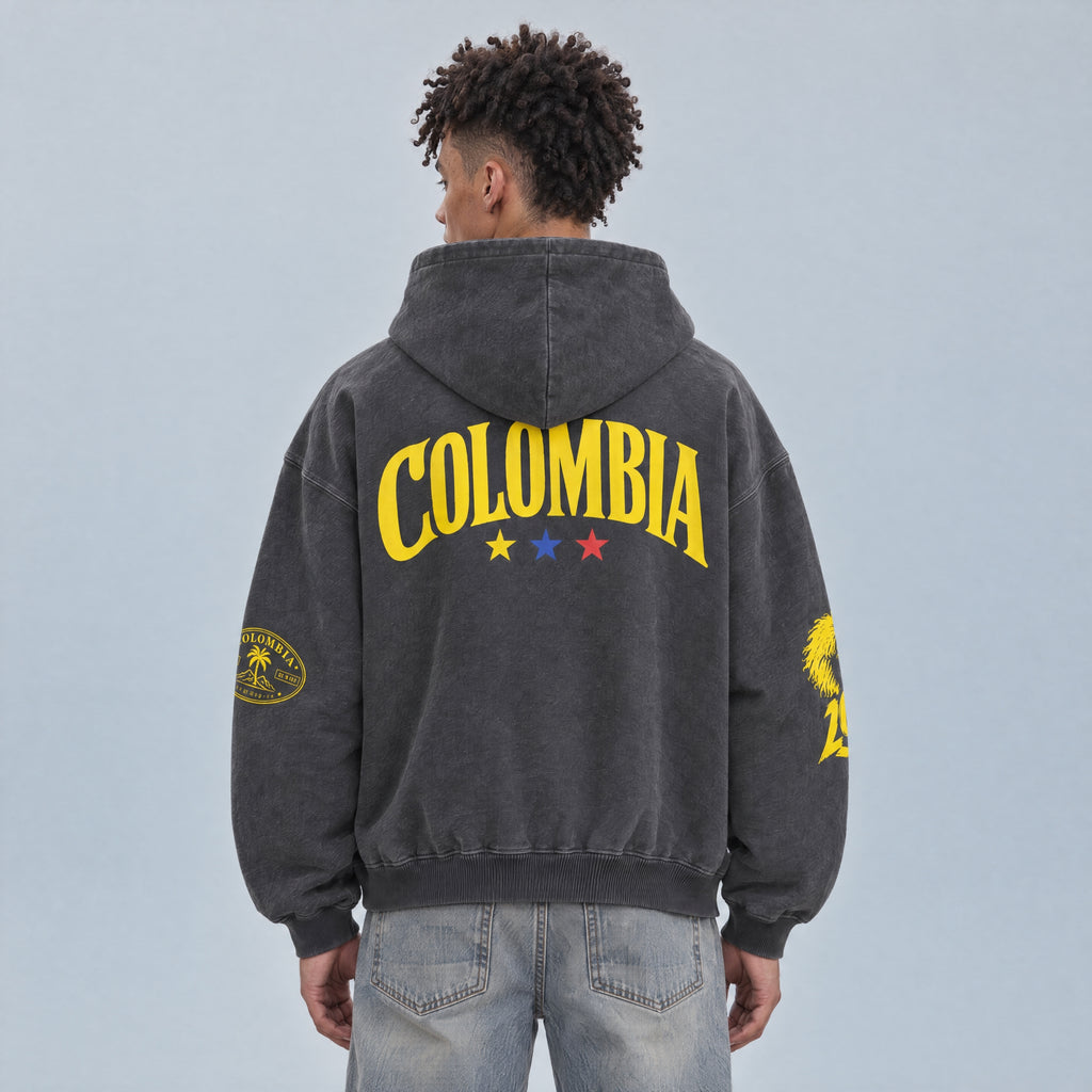 COLOMBIA ZIP HOODIE