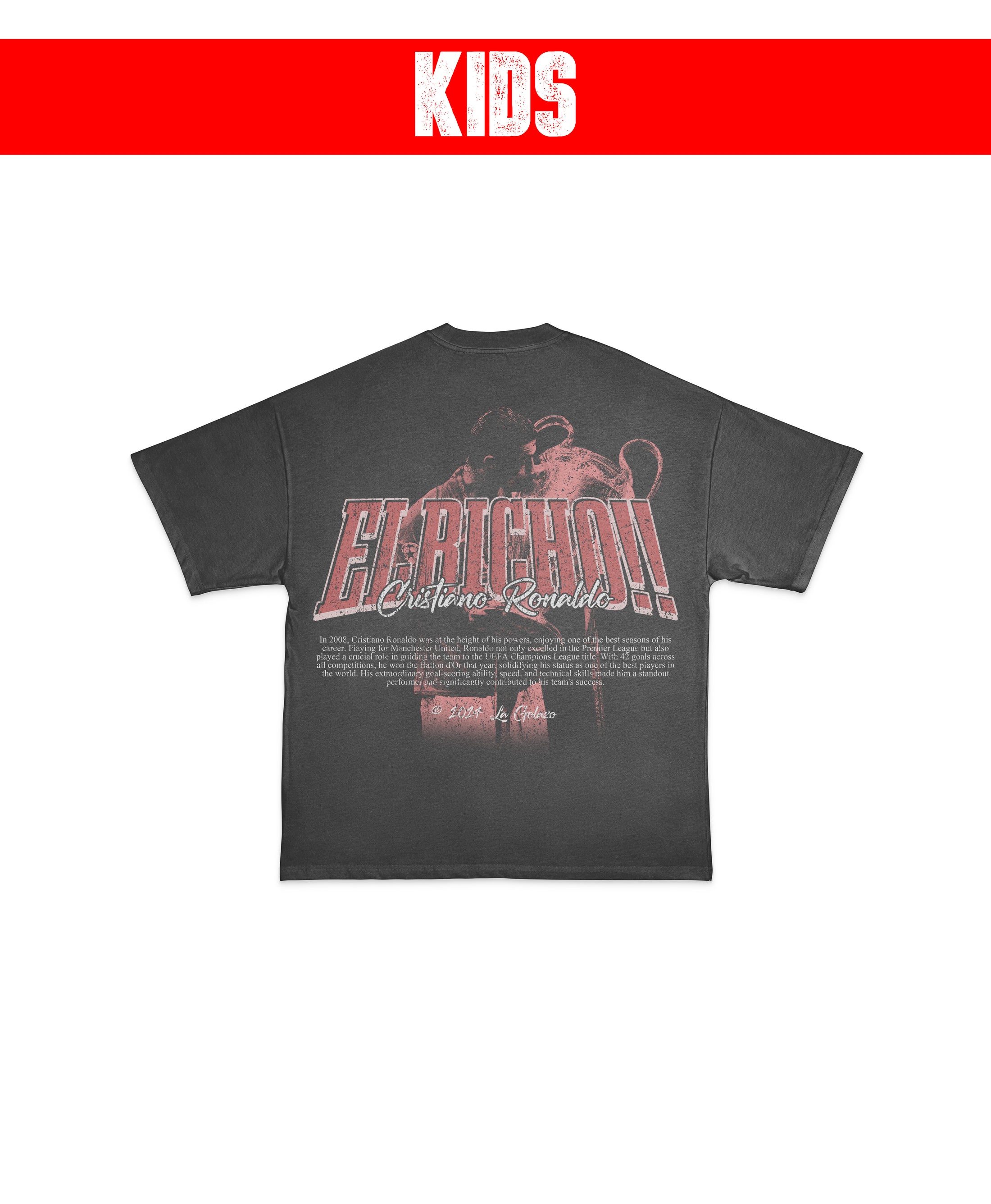 CR7 MAN UTD KIDS TEE