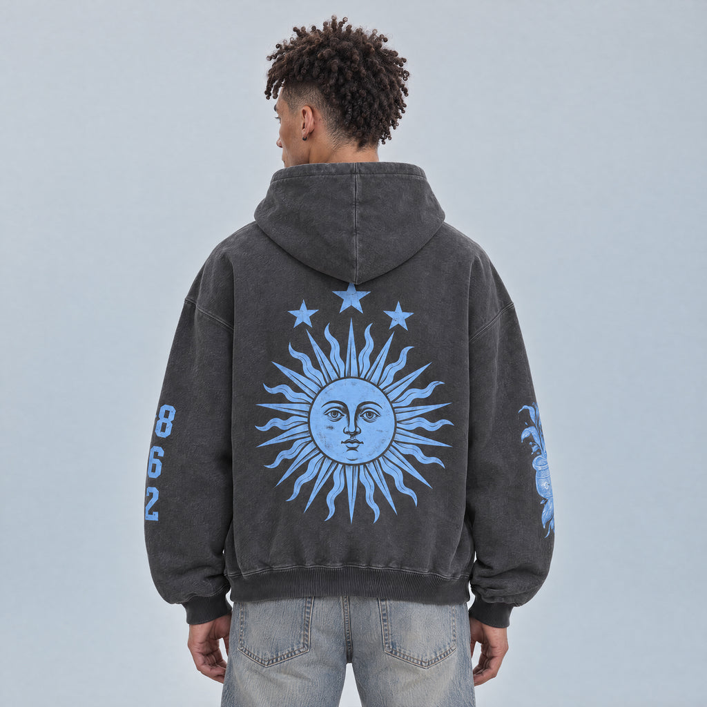 ARGENTINA ZIP HOODIE