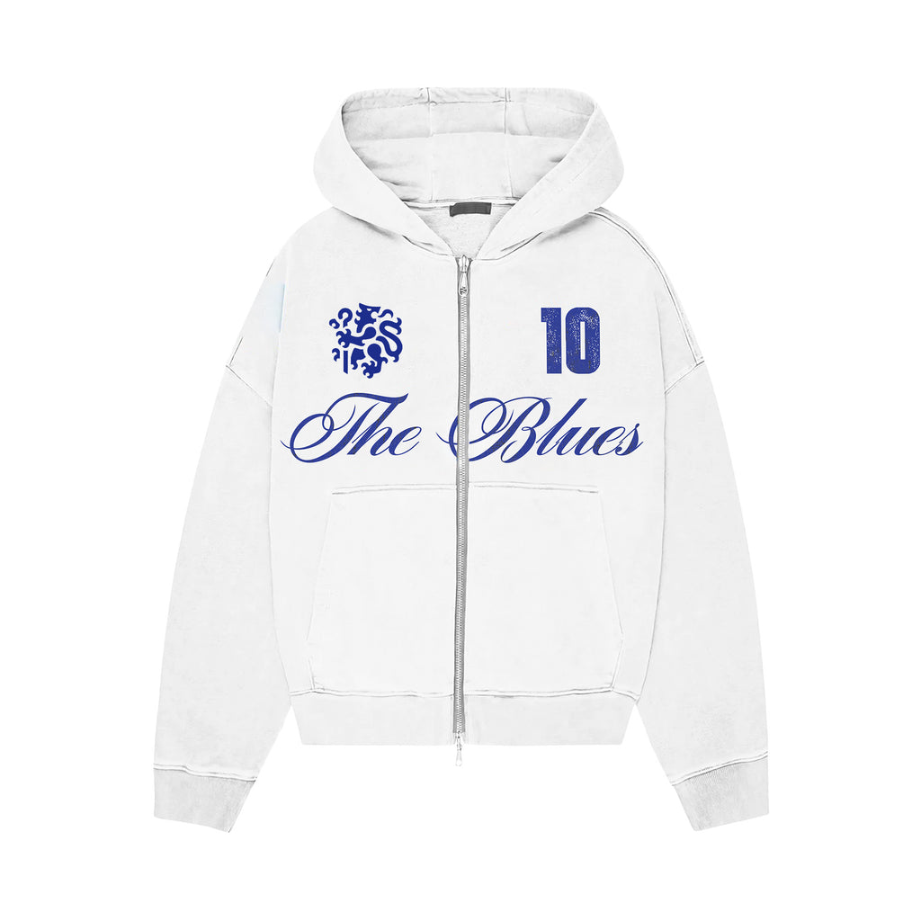 THE BLUES ZIP HOODIE