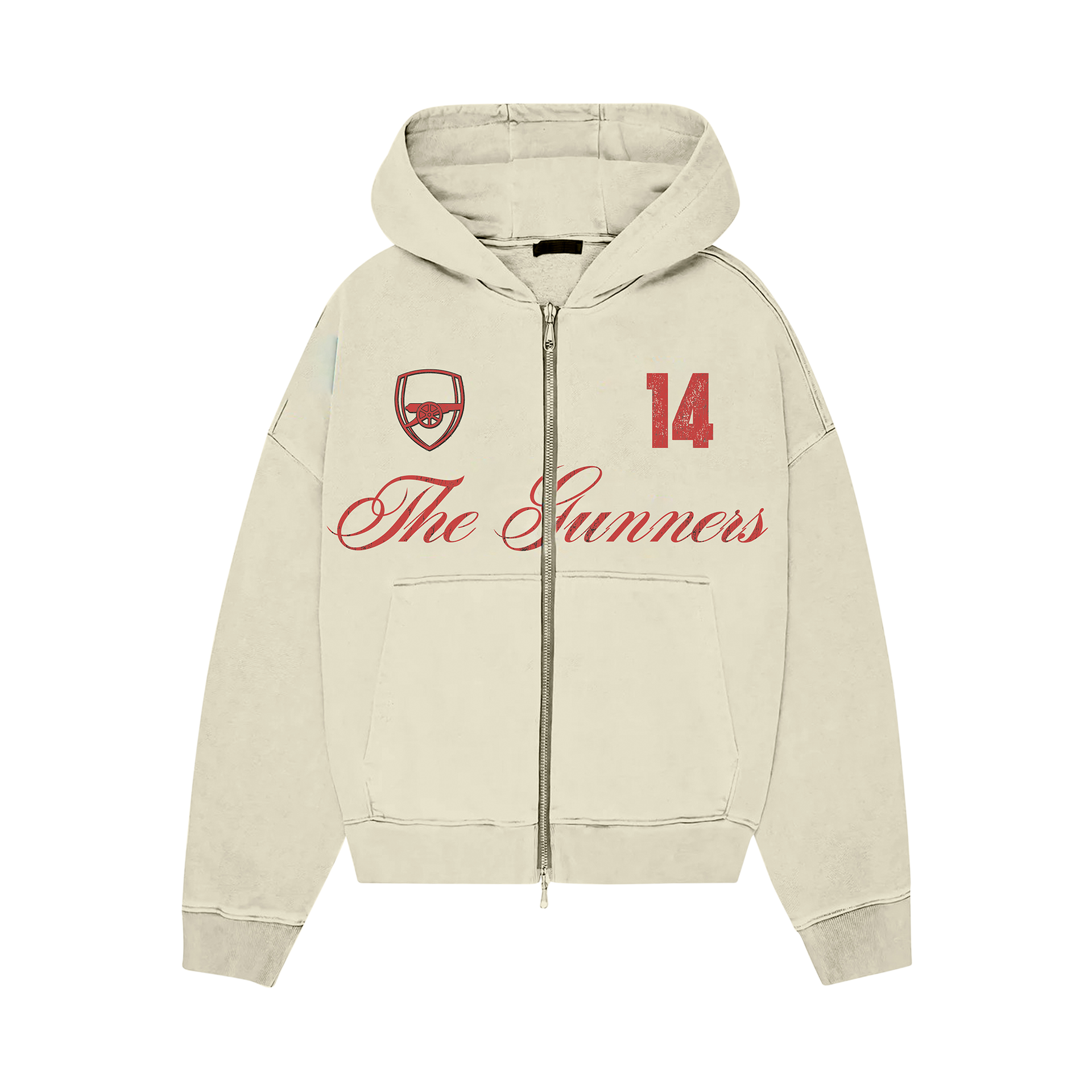 THE GUNNERS ZIP HOODIE