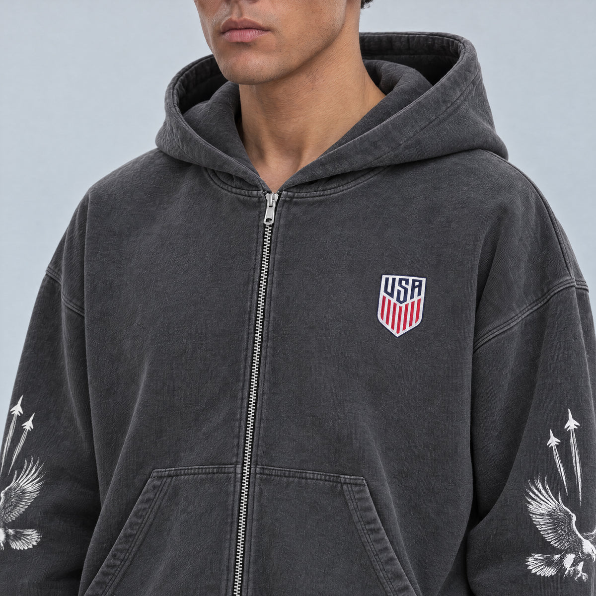 USA ZIP HOODIE
