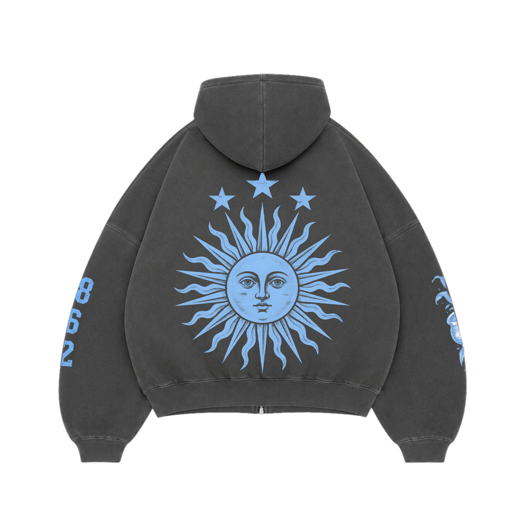 ARGENTINA ZIP HOODIE