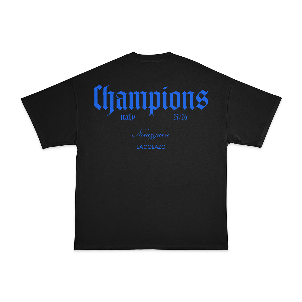 NERAZZURRI CHAMPIONS OF ITALY TEE