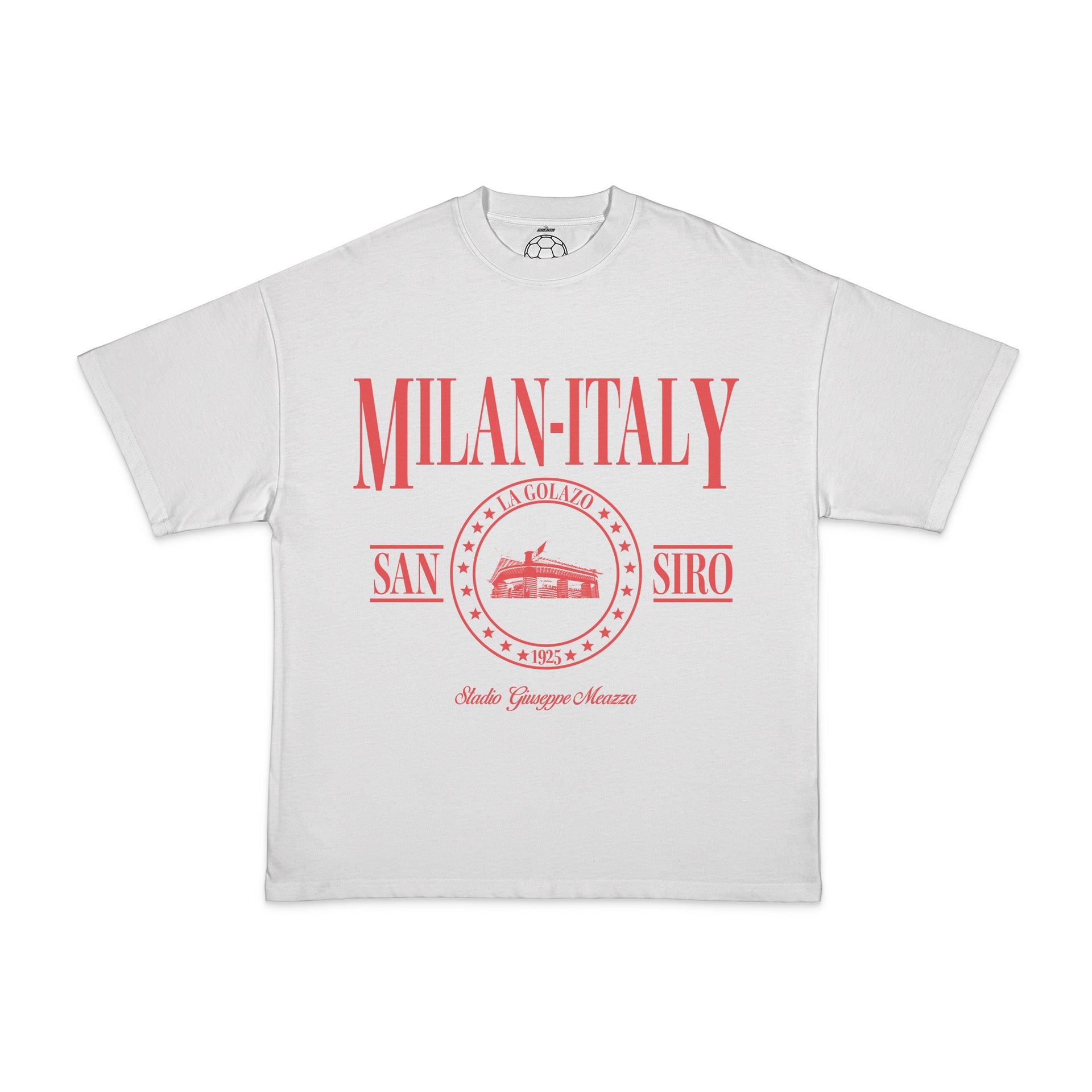 MILANO IS RED LOGO TEE
