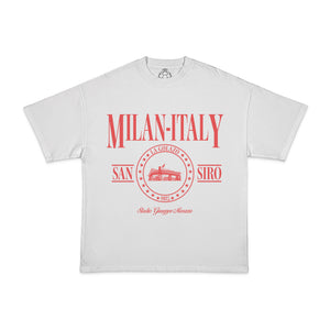 MILANO IS RED LOGO TEE