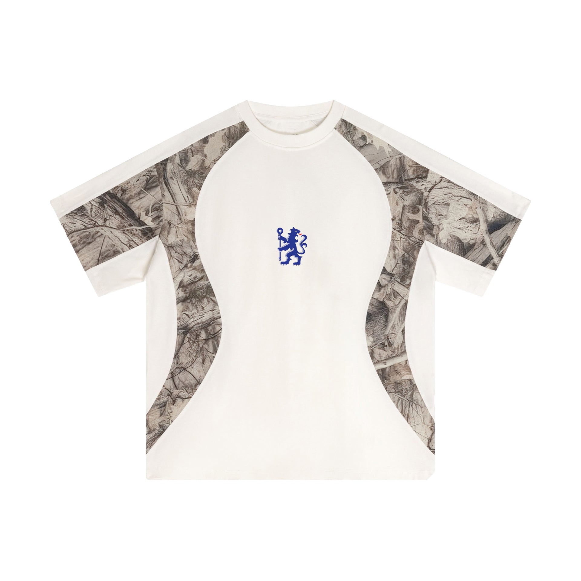 THE BLUES CAMO PANEL TEE
