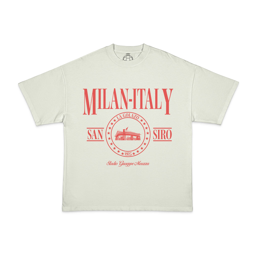MILANO IS RED LOGO TEE