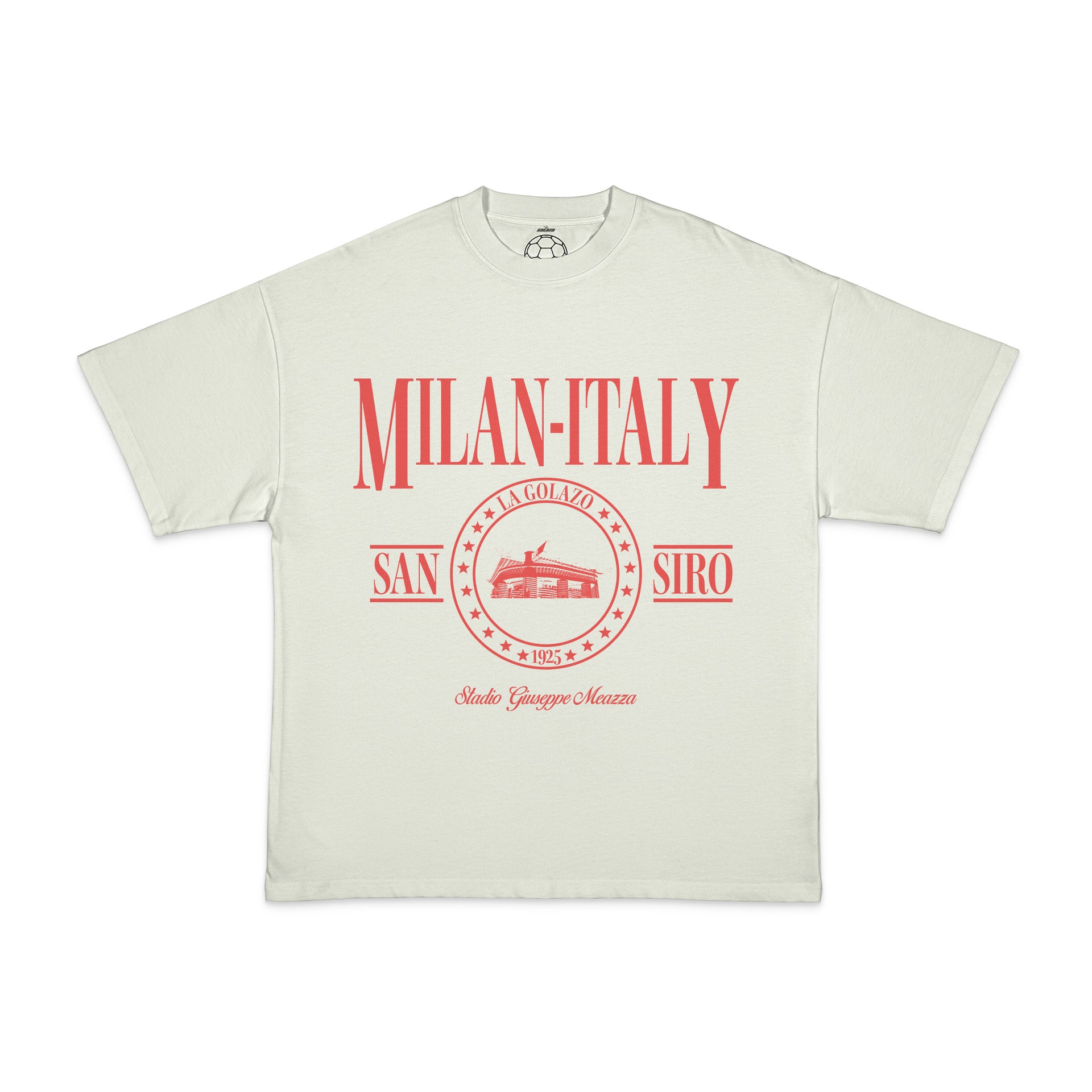 MILANO IS RED LOGO TEE