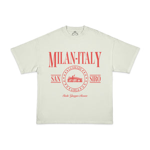 MILANO IS RED LOGO TEE