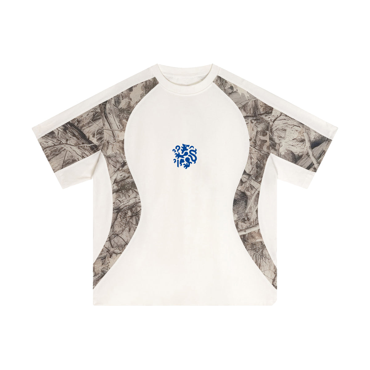 THE BLUES CAMO PANEL TEE