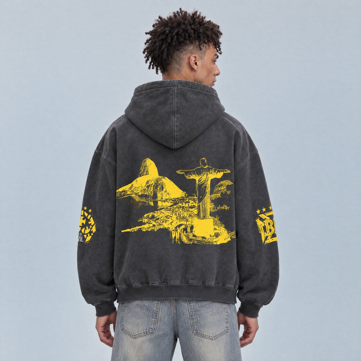 BRAZIL ZIP HOODIE