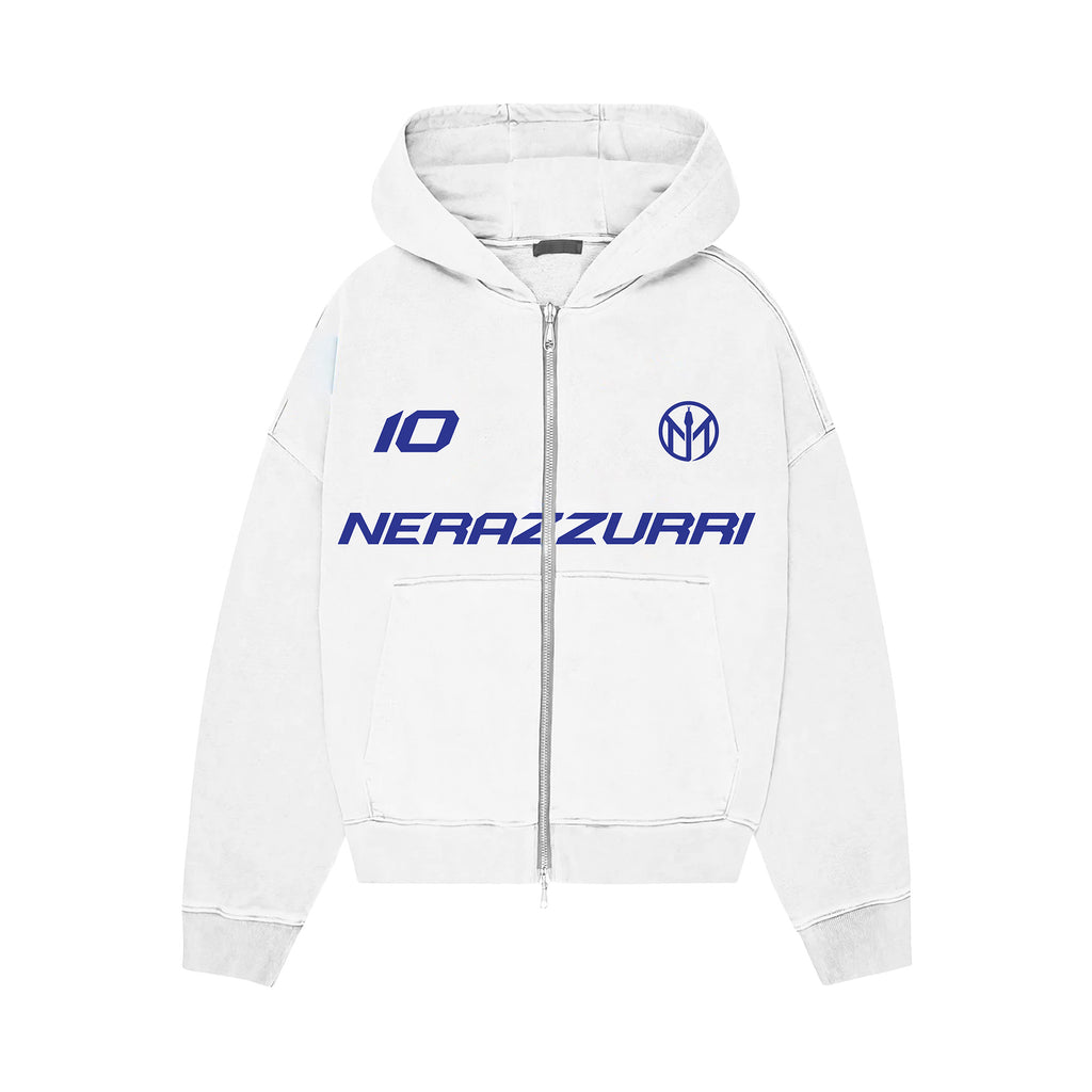 NERAZZURRI ZIP HOODIE