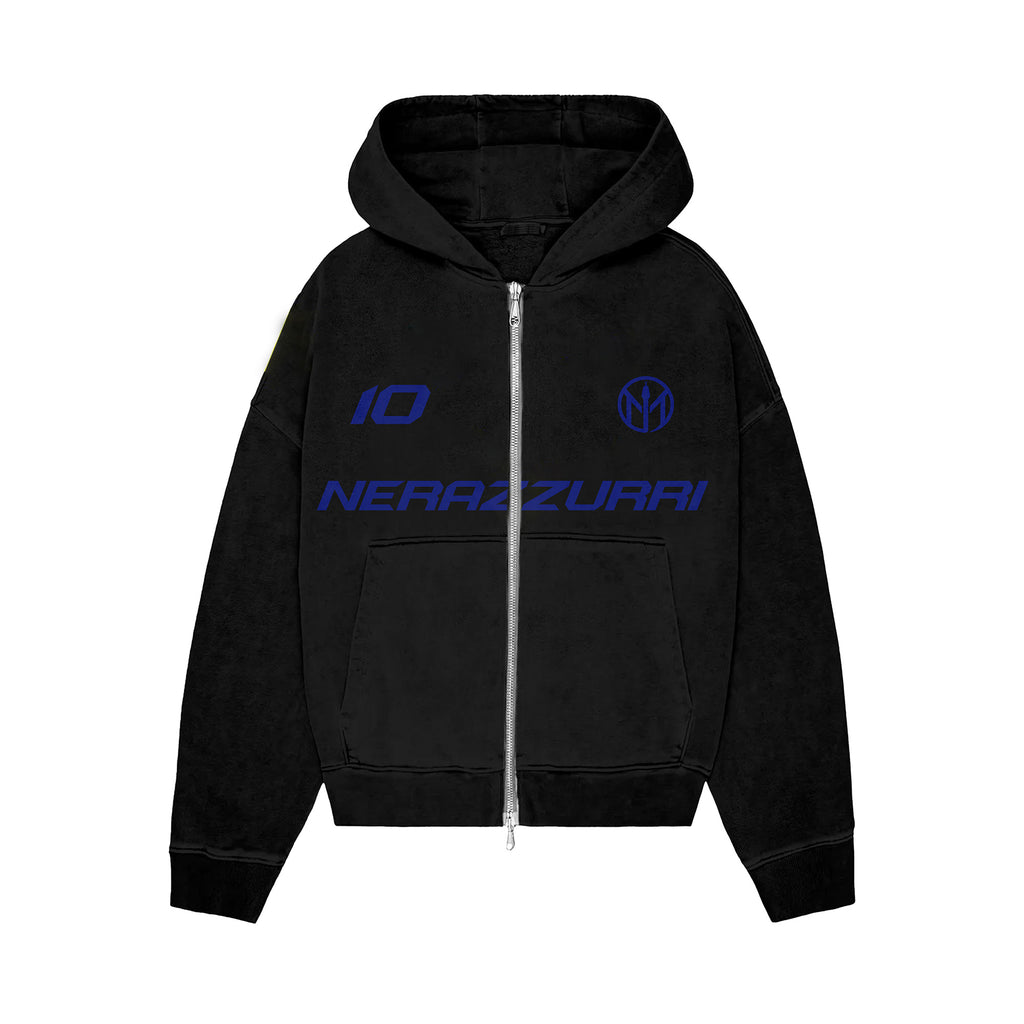 NERAZZURRI ZIP HOODIE