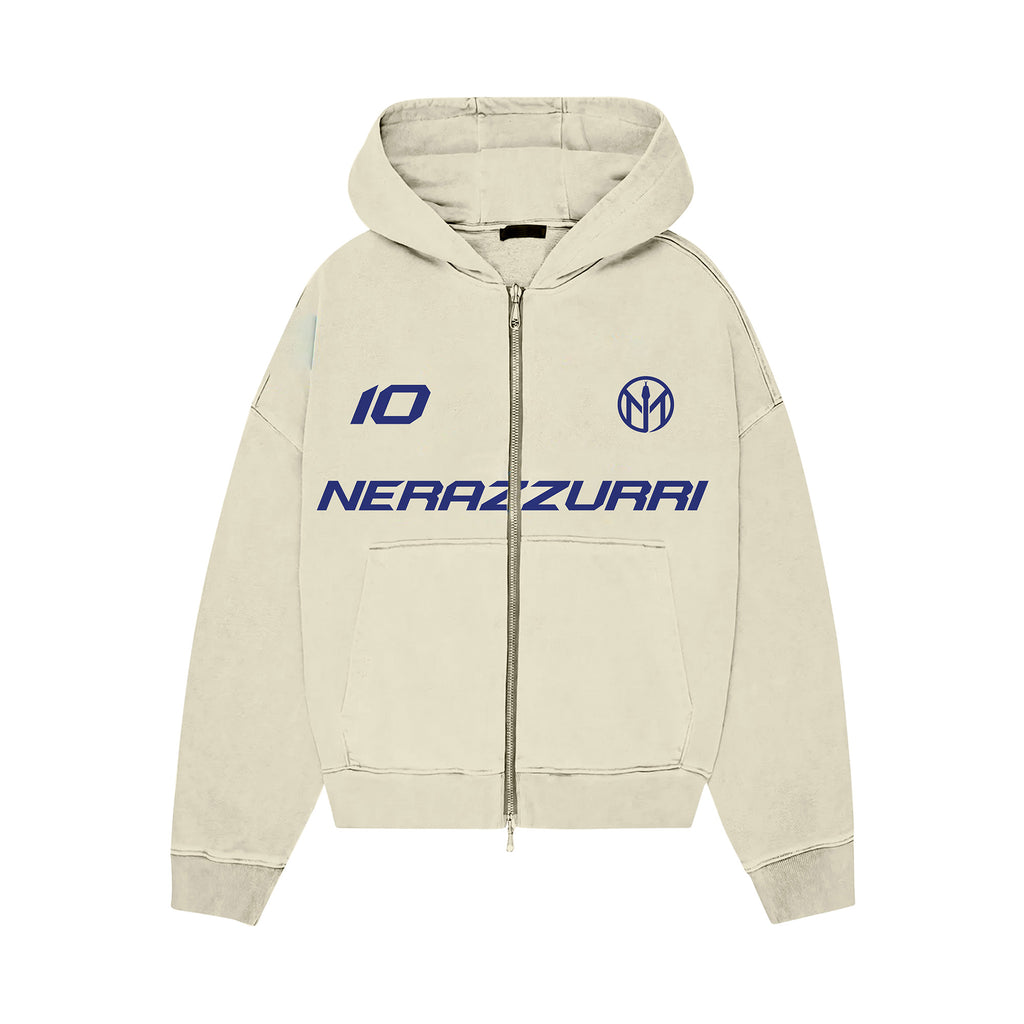 NERAZZURRI ZIP HOODIE