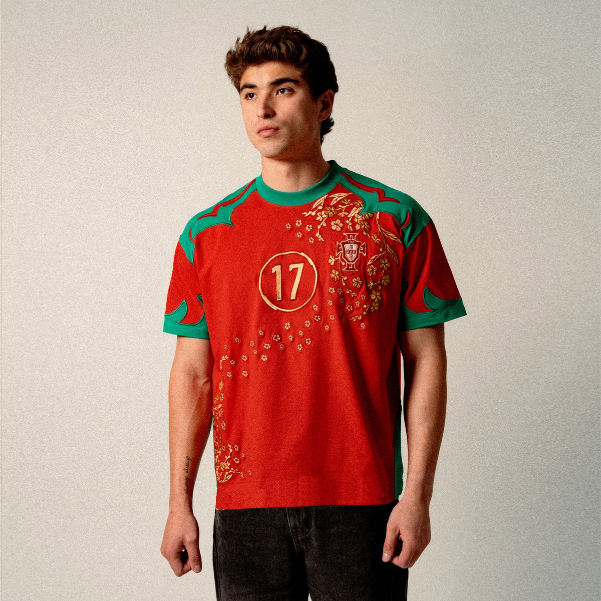 PORTUGAL 17 EMBROIDERED JERSEY